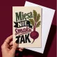 Kartka z Życzeniami Dla Wegetarian Dla Pary: Roślinny Szyk Kartka z Życzeniami Dla Wegetarian Dla Pary: Roślinny Szyk