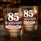 Szklanka Do Whisky Dla 85 Latka Prezent Na 85 Urodziny Dla Mężczyzny: 85 Lat Na Procentach