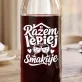 Karafka Do Wina Na Nowy Dom Prezent Dla Pary: Toast Dla Dwojga Karafka Do Wina Na Nowy Dom Prezent Dla Pary: Toast Dla Dwojga