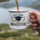 Kubek Emaliowany Dla Magistra Prezent Dla Mężczyzny: Dla Ciebie Pani Magister