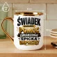 Kubek Z Nadrukiem Dla Świadka Prezent Dla Mężczyzny: Epicka Pomoc Kubek Z Nadrukiem Dla Świadka Prezent Dla Mężczyzny: Epicka Pomoc
