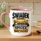 Kubek Z Nadrukiem Dla Świadka Prezent Dla Mężczyzny: Epicka Pomoc Kubek Z Nadrukiem Dla Świadka Prezent Dla Mężczyzny: Epicka Pomoc