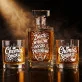 Zestaw Do Whisky Dla Chemika Prezent Dla Mężczyzny: Związki Wyłącznie
