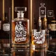 Zestaw Do Whisky Dla Podróżnika Prezent Dla Mężczyzny: Kurs Na Karafkę