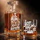 Zestaw Do Whisky Dla Podróżnika Prezent Dla Mężczyzny: Kurs Na Karafkę