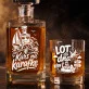 Zestaw Do Whisky Dla Podróżnika Prezent Dla Mężczyzny: Kurs Na Karafkę