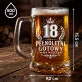 Zestaw Prezentowy Kufel Na 18 Urodziny Prezent Dla Mężczyzny: Pełnoletni Gotowy 18 Zestaw Prezentowy Kufel Na 18 Urodziny Prezent Dla Mężczyzny: Pełnoletni Gotowy 18