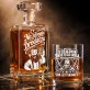 Zestaw Do Whisky Dla Brodacza Prezent Dla Mężczyzny: Na Zdrowie, Brodaczu