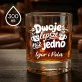 Szklanki Do Whisky z Grawerem Dla Dwojga Prezent Dla Pary: Dwoje Lepsze Niż Jedno