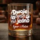 Szklanki Do Whisky z Grawerem Dla Dwojga Prezent Dla Pary: Dwoje Lepsze Niż Jedno