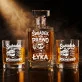 Zestaw Do Whisky Dla Świadka Prezent Dla Mężczyzny: Świadek Ma Prawo Do Łyka Zestaw Do Whisky Dla Świadka Prezent Dla Mężczyzny: Świadek Ma Prawo Do Łyka