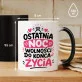 Kubek Z Nadrukiem Dla Panny Młodej Prezent Na Ślub Dla Kobiety: Ostatnia Noc Wolności Kubek Z Nadrukiem Dla Panny Młodej Prezent Na Ślub Dla Kobiety: Ostatnia Noc Wolności