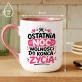 Kubek Z Nadrukiem Dla Panny Młodej Prezent Na Ślub Dla Kobiety: Ostatnia Noc Wolności Kubek Z Nadrukiem Dla Panny Młodej Prezent Na Ślub Dla Kobiety: Ostatnia Noc Wolności
