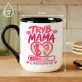 Kubek Z Nadrukiem Dla Przyszłej Mamy Prezent Na Dzień Mamy Dla Kobiety: Tryb Mama Kubek Z Nadrukiem Dla Przyszłej Mamy Prezent Na Dzień Mamy Dla Kobiety: Tryb Mama