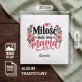 Album Na Zdjęcia Tradycyjny Dla Młodej Mamy Prezent Na Dzień Mamy Dla Kobiety: Miłość Nosi Imię Mama