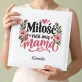 Album Na Zdjęcia Tradycyjny Dla Młodej Mamy Prezent Na Dzień Mamy Dla Kobiety: Miłość Nosi Imię Mama
