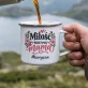 Kubek Emaliowany Dla Młodej Mamy Prezent Na Dzień Mamy Dla Kobiety: Miłość Nosi Imię Mama Kubek Emaliowany Dla Młodej Mamy Prezent Na Dzień Mamy Dla Kobiety: Miłość Nosi Imię Mama