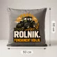 Poduszka Dekoracyjna Dla Rolnika Prezent Dla Mężczyzny: Rolnik. Fundament Kraju. Poduszka Dekoracyjna Dla Rolnika Prezent Dla Mężczyzny: Rolnik. Fundament Kraju.