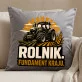 Poduszka Dekoracyjna Dla Rolnika Prezent Dla Mężczyzny: Rolnik. Fundament Kraju. Poduszka Dekoracyjna Dla Rolnika Prezent Dla Mężczyzny: Rolnik. Fundament Kraju.
