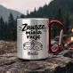 Kubek Metalowy z Karabińczykiem Na 25 Rocznicę Ślubu Prezent Dla Kobiety: Zawsze Miała Rację Kubek Metalowy z Karabińczykiem Na 25 Rocznicę Ślubu Prezent Dla Kobiety: Zawsze Miała Rację