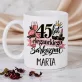 Zestaw Prezentowy z Kubkiem Dla 45 Latki Na 45 Urodziny Dla Kobiety: 45 Lat Eleganckiego Zestaw Prezentowy z Kubkiem Dla 45 Latki Na 45 Urodziny Dla Kobiety: 45 Lat Eleganckiego