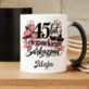 Kubek Personalizowany Dla 45 Latki Prezent Na 45 Urodziny Dla Kobiety: 45 Lat Eleganckiego