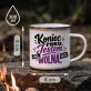 Kubek Emaliowany Na Zakończenie Roku Prezent Dla Kobiety: Wakacyjna Wolność Kubek Emaliowany Na Zakończenie Roku Prezent Dla Kobiety: Wakacyjna Wolność