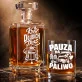 Zestaw Do Whisky Dla Kierowcy Zawodowego Prezent Dla Mężczyzny: Drogowy Humor Zestaw Do Whisky Dla Kierowcy Zawodowego Prezent Dla Mężczyzny: Drogowy Humor