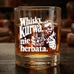 Szklanka Do Whisky Na Gwiazdkę Prezent Dla Mężczyzny: Whisky, Kurwa, Nie Herbata. Szklanka Do Whisky Na Gwiazdkę Prezent Dla Mężczyzny: Whisky, Kurwa, Nie Herbata.