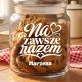 Słoik Na Ciastka z Grawerem Dla Przyjaciółki Prezent Dla Kobiety: Na Zawsze Razem Słoik Na Ciastka z Grawerem Dla Przyjaciółki Prezent Dla Kobiety: Na Zawsze Razem
