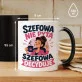 Kubek Z Nadrukiem Dla Szefowej Prezent Dla Kobiety: Szefowa Decyduje Kubek Z Nadrukiem Dla Szefowej Prezent Dla Kobiety: Szefowa Decyduje