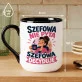 Kubek Z Nadrukiem Dla Szefowej Prezent Dla Kobiety: Szefowa Decyduje Kubek Z Nadrukiem Dla Szefowej Prezent Dla Kobiety: Szefowa Decyduje