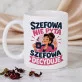 Zestaw Prezenowy Z Kubkiem Dla Szefowej: Szefowa Decyduje Zestaw Prezenowy Z Kubkiem Dla Szefowej: Szefowa Decyduje