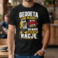 Koszulka Męska Dla Geodety Prezent Dla Mężczyzny: Geodeta Nie Błądzi