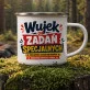 Kubek Emaliowany Dla Wujka Prezent Dla Mężczyzny: Wujkowy Humor Kubek Emaliowany Dla Wujka Prezent Dla Mężczyzny: Wujkowy Humor
