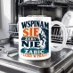 Kubek Z Nadrukiem Dla Wspinacza Prezent Dla Mężczyzny: Wspinam Się Żeby Nie Zabić Kubek Z Nadrukiem Dla Wspinacza Prezent Dla Mężczyzny: Wspinam Się Żeby Nie Zabić