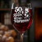 Kieliszek Do Wina Na 50 Lecie Ślubu Prezent Dla Mężczyzny: 50 Lat Wygrywam Kieliszek Do Wina Na 50 Lecie Ślubu Prezent Dla Mężczyzny: 50 Lat Wygrywam