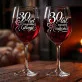 Dwa Kieliszki Do Wina Na 30 Rocznicę Ślubu Prezent Dla Pary: Duet 30 Lat Razem Dwa Kieliszki Do Wina Na 30 Rocznicę Ślubu Prezent Dla Pary: Duet 30 Lat Razem