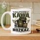 Kubek Z Nadrukiem Dla Wojskowego Prezent Na Przysięgę Wojskową Dla Mężczyzny: Najpierw Kawa Kubek Z Nadrukiem Dla Wojskowego Prezent Na Przysięgę Wojskową Dla Mężczyzny: Najpierw Kawa