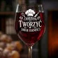 Kieliszek Do Wina Na 30 Urodziny Prezent Dla Kobiety: Urodzona By Tworzyć