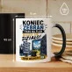 Kubek Z Nadrukiem Na Odejście Z Pracy Prezent Dla Mężczyzny: Koniec Zebrań Kubek Z Nadrukiem Na Odejście Z Pracy Prezent Dla Mężczyzny: Koniec Zebrań