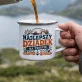 Kubek Emaliowany Dla Dziadka Prezent Na Dzień Dziadka Dla Mężczyzny: Dziadek Z Wybrzeża Kubek Emaliowany Dla Dziadka Prezent Na Dzień Dziadka Dla Mężczyzny: Dziadek Z Wybrzeża