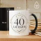 Kubek Z Nadrukiem Na 40 Rocznicę Ślubu Prezent Dla Mężczyzny: 40 Lat Razem