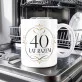 Kubek Z Nadrukiem Na 40 Rocznicę Ślubu Prezent Dla Mężczyzny: 40 Lat Razem