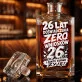 Karafka Do Whisky z Grawerem Na 26 Urodziny Prezent: Zero Wniosków Karafka Do Whisky z Grawerem Na 26 Urodziny Prezent: Zero Wniosków