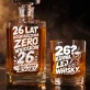 Zestaw Do Whisky Na 26 Urodziny Prezent Dla Mężczyzny: Zero Wniosków Zestaw Do Whisky Na 26 Urodziny Prezent Dla Mężczyzny: Zero Wniosków