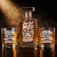 Zestaw Do Whisky Dla Ogrodnika Prezent Dla Mężczyzny: Jam Jest Mistrz Ogrodu