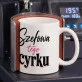 Kubek Z Nadrukiem Dla Kierowniczki Prezent Dla Kobiety: Szefowa Tego Cyrku Kubek Z Nadrukiem Dla Kierowniczki Prezent Dla Kobiety: Szefowa Tego Cyrku