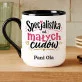 Kubek Personalizowany Na Dzień Nauczyciela Przedszkole Prezent Dla Nauczyciela Kobiety: Specjalistka Od Małych Kubek Personalizowany Na Dzień Nauczyciela Przedszkole Prezent Dla Nauczyciela Kobiety: Specjalistka Od Małych