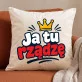 Poduszka Dekoracyjna Na Parapetówkę Prezent Dla Mężczyzny: Bezczelny Szef Kanapy Poduszka Dekoracyjna Na Parapetówkę Prezent Dla Mężczyzny: Bezczelny Szef Kanapy